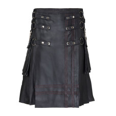 Aderlass Fight Kilt Leather (black)