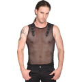 Aderlass Tank Vest Net (black)