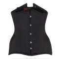 Aderlass Underbust Corset Satin (black)