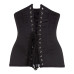 Aderlass Underbust Corset Satin (black)