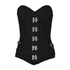 Aderlass Steampunk Corset Brocade (black)