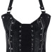 Aderlass Rockstar Corset Bustier Leather (black)