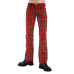 Black Pistol Tartan Pants (Red Green)