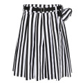 Black Pistol Short Kilt Stripe (Black-and-white)