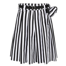 Black Pistol Short Kilt Stripe (Black-and-white)