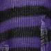 Black Pistol Knitted Jumper Stripe XS-3XL (Black-Purple)