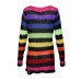 Black Pistol Knitted Jumper Stripe Pride Edition XS-3XL (Rainbow)