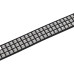 Black Pistol Studded Belt Nietengürtel (Black-Silver)