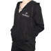 Mode Wichtig Zip Hoodie Kapuzen-Jacke RUHRPOTT (black)