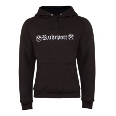 Mode Wichtig Hoodie Kapuzen-Pullover RUHRPOTT (black)