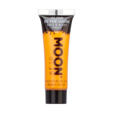 Moon Glow Glow in the Dark Face & Body Paint Orange (12ml)