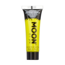 Moon Glow Glow in the Dark Face & Body Paint Yellow (12ml)