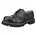 Angry Itch 03-Hole Boots Black Leather (black)