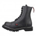 Angry Itch 08-Hole Boots Black Vegan PU (black)