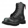 Angry Itch 08-Hole Boots Dark Green Rub-Off Leather (green)