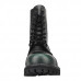 Angry Itch 08-Hole Boots Dark Green Rub-Off Leather (green)