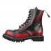 Angry Itch 08-Hole Boots Red Rub-Off Leather (red)