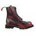 Angry Itch 08-Hole Boots Red Rub-Off Leather (red)