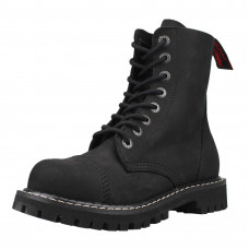 Angry Itch 08-Hole Boots Black Vintage Leather (black)