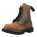 Angry Itch 08-Hole Boots Brown Vintage Leather (brown)