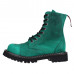 Angry Itch 08-Hole Boots Emerald Vintage Leather (Emerald)