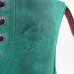 Angry Itch 08-Hole Boots Emerald Vintage Leather (Emerald)