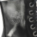 Angry Itch 08-Hole Boots White Rub-Off Leather (White)