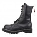 Angry Itch 10-Hole Boots DE Black Leather (black)