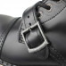 Angry Itch 10-Hole Boots ZIP Black Leather (black)