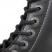 Angry Itch 14-Hole Boots 5-Buckle Black Leather (black)