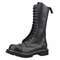 Angry Itch 14-Hole Boots Black Leather (black)