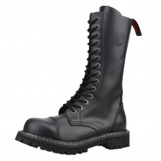 Angry Itch 14-Hole Boots Black Leather (black)