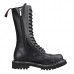 Angry Itch 14-Hole Boots Black Leather (black)