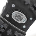 Angry Itch 14-Hole Boots Black Patent Leather (black)