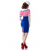 BELSIRA Marinekleid (blue / red / white)