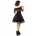 BELSIRA Vintage-Kleid (black/white/dots)