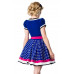 BELSIRA Kleid mit Gürtel (blue/pink/white)