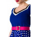 BELSIRA Kleid mit Gürtel (blue/pink/white)