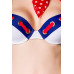 BELSIRA Matrosen-Bikini (white / blue / red)