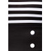 BELSIRA Jersey-Top (black/white/stripe)