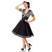 BELSIRA Swing-Kleid im Marinelook (black-and-white)