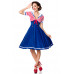 BELSIRA Swing-Kleid im Marinelook (blue / red / white)