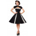 BELSIRA Vintage-Kleid mit Bolero (black-and-white)