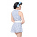 BELSIRA Retro-Jumpsuit (blue White)