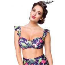 BELSIRA Vintage Bikinioberteil (dark blue)