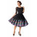 BELSIRA Belsira Premium besticktes Swing-Kleid (black)