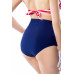 BELSIRA Vintage-Bikinihöschen (blue / red / white)