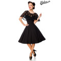 BELSIRA Retrokleid mit Cape (black)