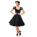 BELSIRA Kleid mit Puffärmeln (black)