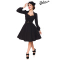 BELSIRA Kleid mit langen Ärmeln (black)